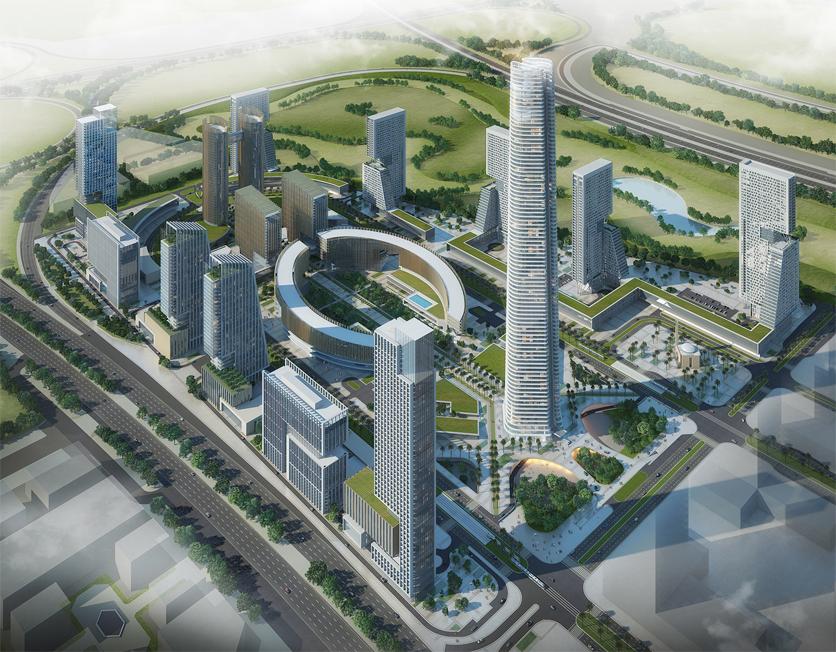 建至280米，埃及新首都CBD标志塔位列“非洲第一高”