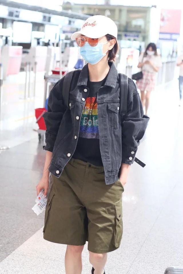 万茜潮流服饰,万茜近期同款裤子