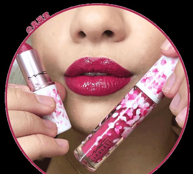 mac新出樱花限定正红色,mac2020樱花限定