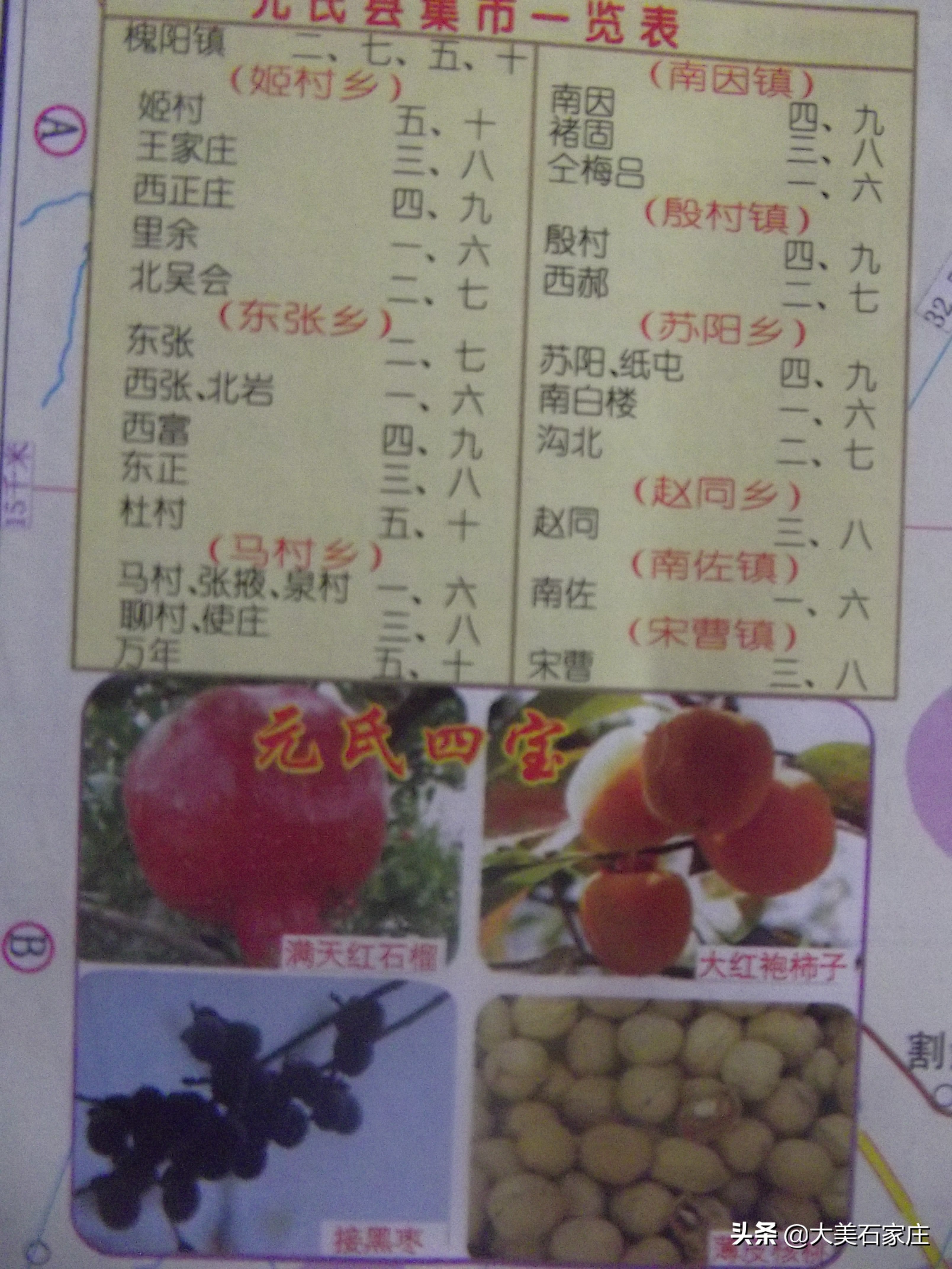 石家庄市五里庄村庙会时间表,石家庄市周边集市庙会日期