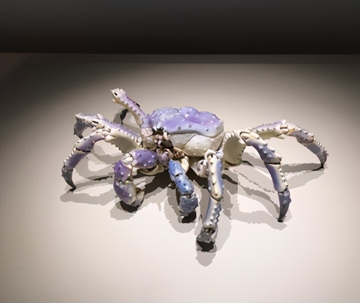 真正的蓝色帝王蟹,最逼真帝王蟹图片