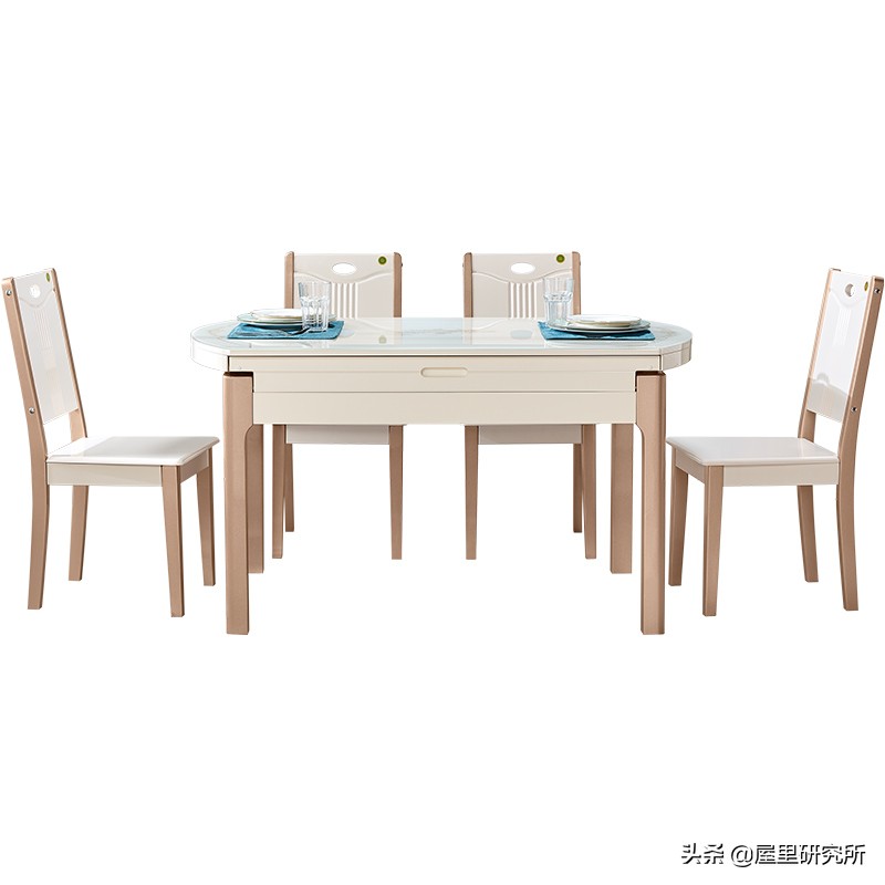 小户型折叠抽拉式餐桌,小户型折叠餐桌效果图大全