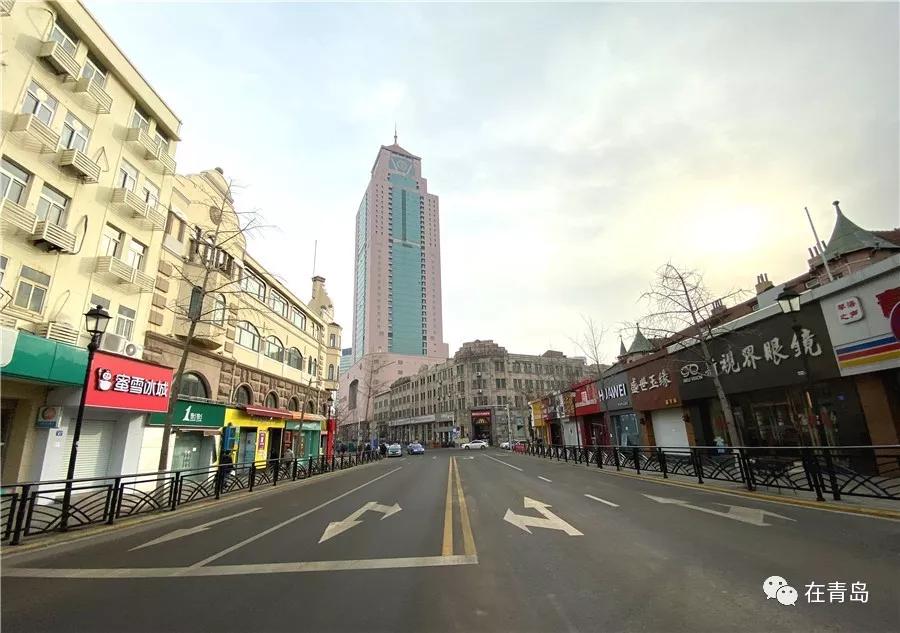 中山路步行街青岛改造完成,栈桥中山路视频