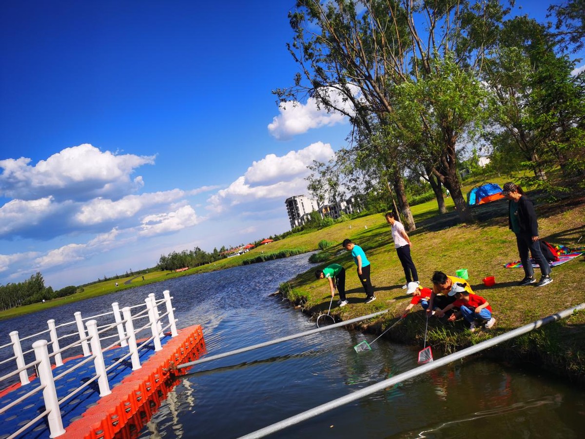 天茂湖一线湖景别墅,天茂湖航拍