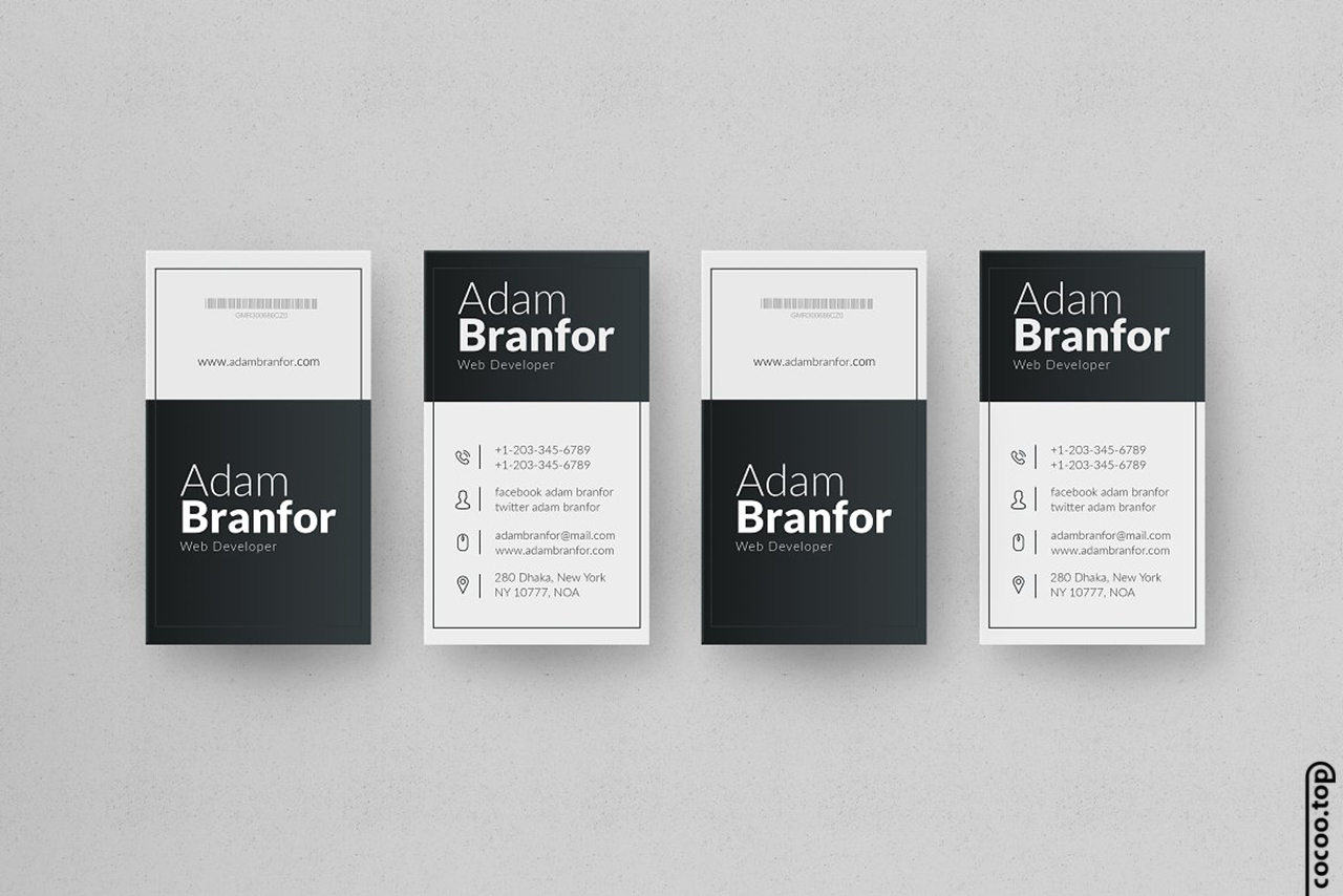 商务名片设计欣赏极致留白,商务名片设计欣赏简而雅