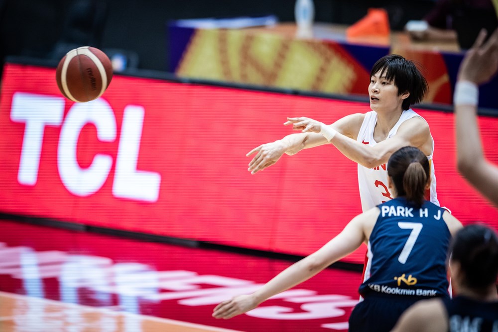 中国女篮亚洲杯2021对日本第四节,女篮亚洲杯李月汝