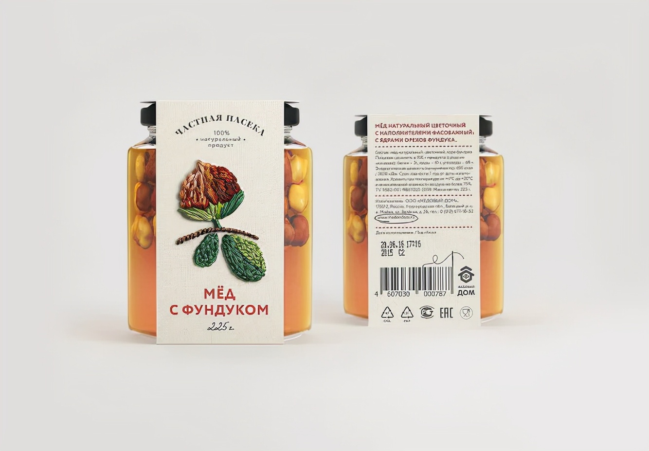 蜂蜜插画包装设计创意,高端蜂蜜产品包装设计