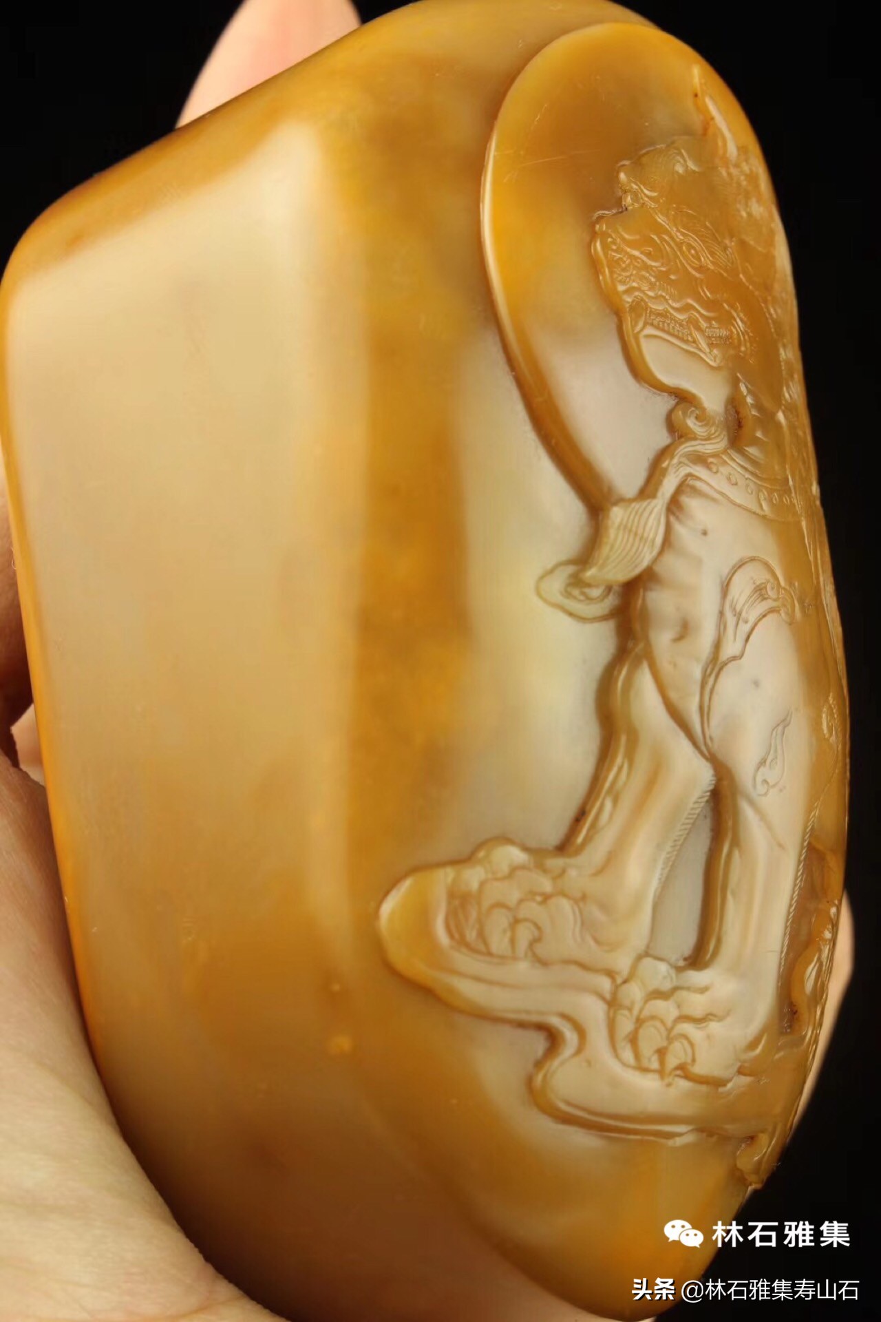 田黄石原石特征图解,林石雅集田黄石特点