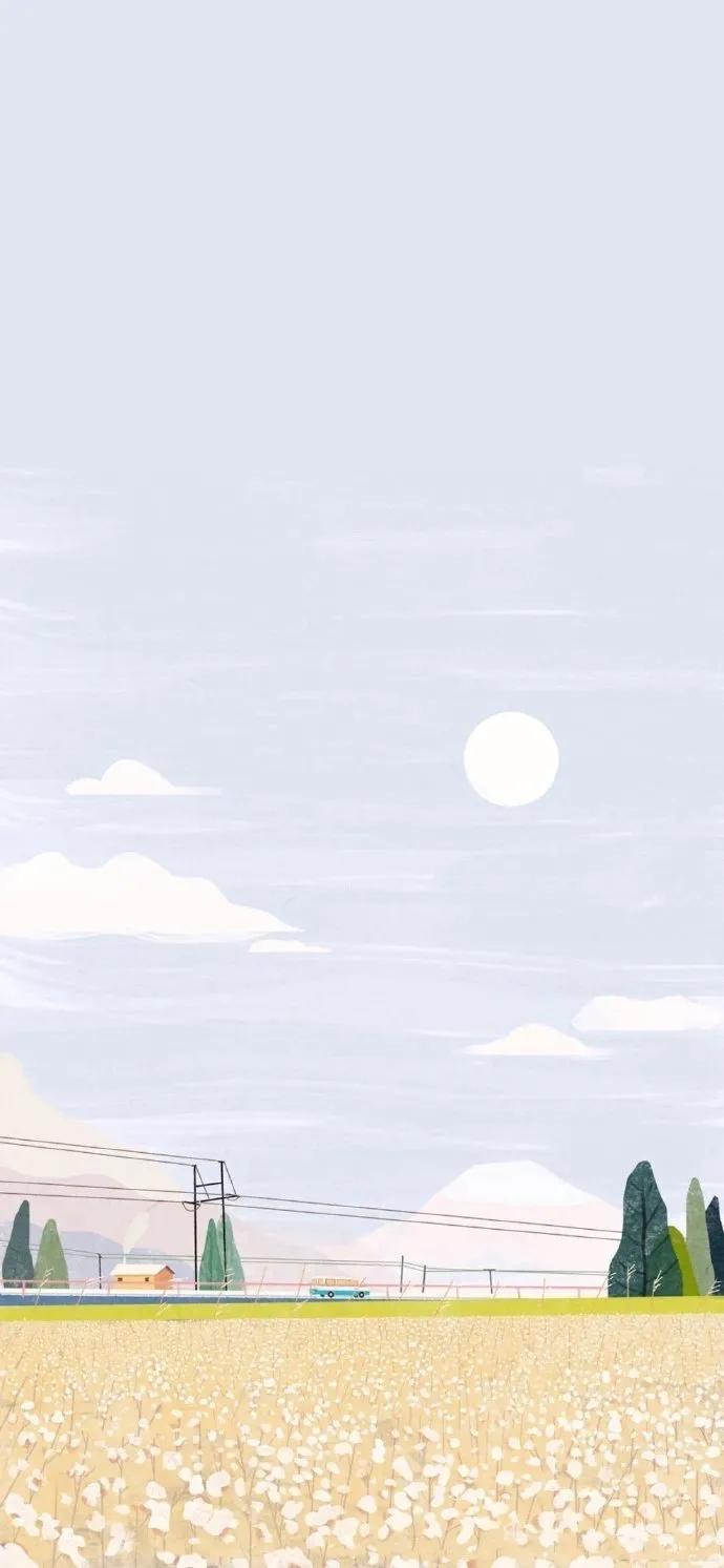 浅色治愈系壁纸,浅色系壁纸超清