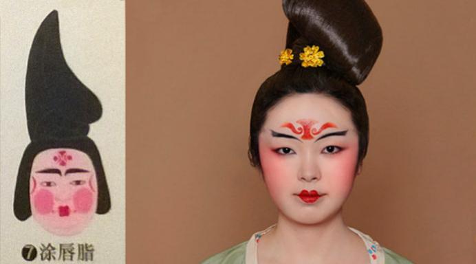 唐代女性十种唇妆,好看的古代唇妆