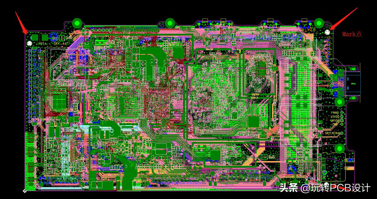 pcb上mark点的作用,pcb的mark点怎么设计