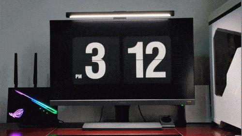 显示器挂灯的正确方法,显示器挂灯白天有用吗