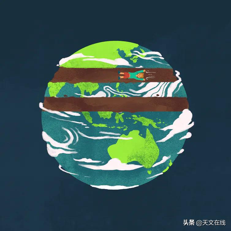 如果中国在地球的底部，我们怎么能站在上面？为何我们不会头向下