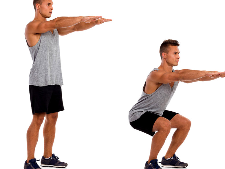 马步蹲与深蹲有何不同的效果,靠墙深蹲的正确锻炼方法