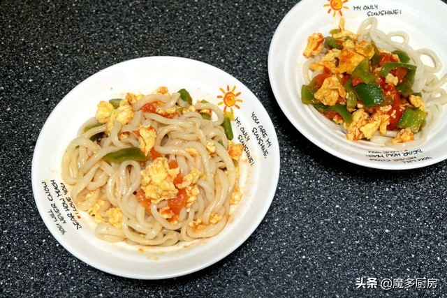 面食的各种家常做法拉条子,番茄鸡蛋炒拉条子正宗做法