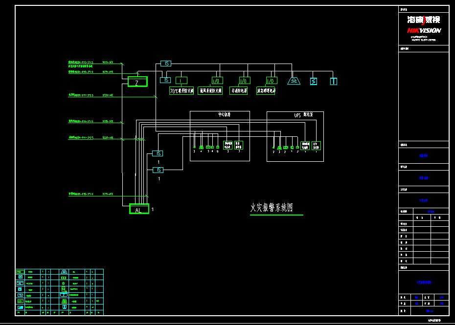 海康威视监控机房设计图纸,海康威视平面设计