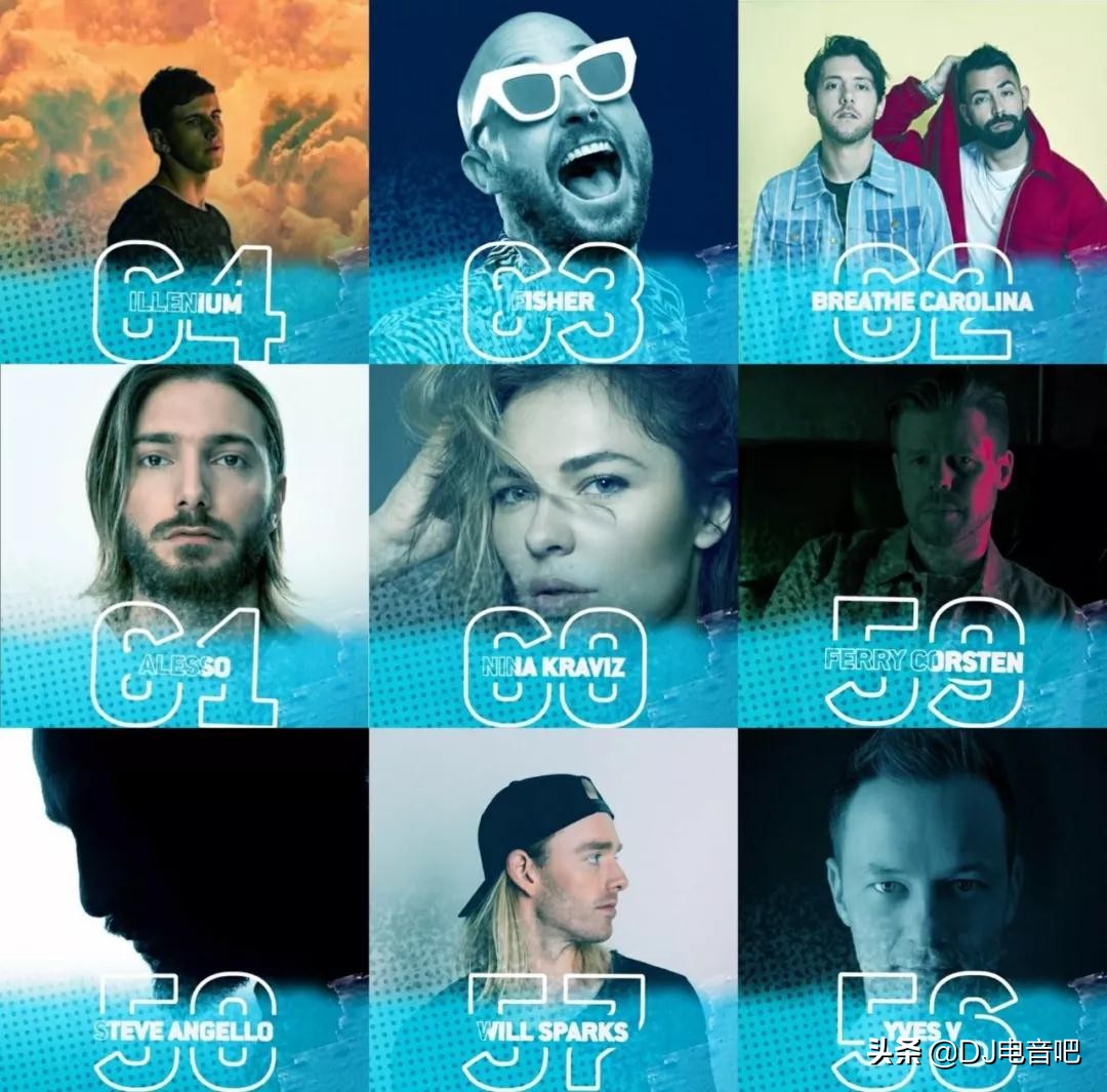 2019荷兰百大万人dj现场,全球百大dj劲爆现场最新