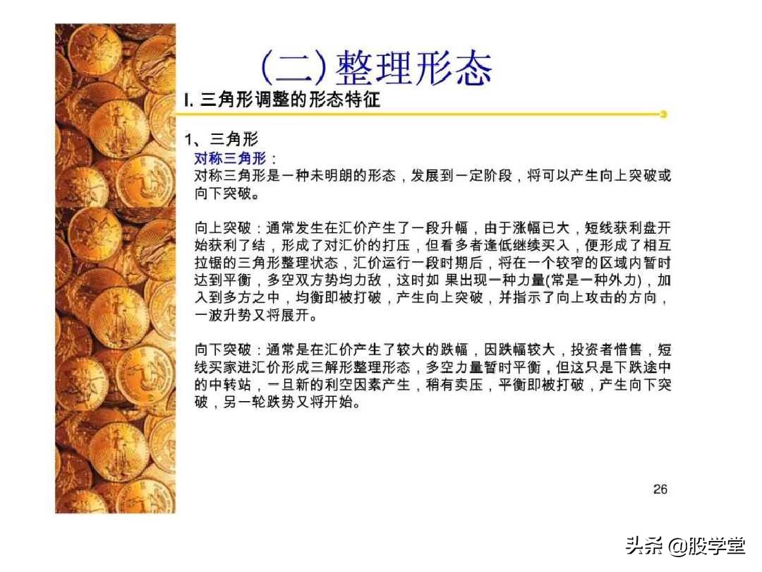 股票经典技术图形集锦,股票k线形态图解大全视频