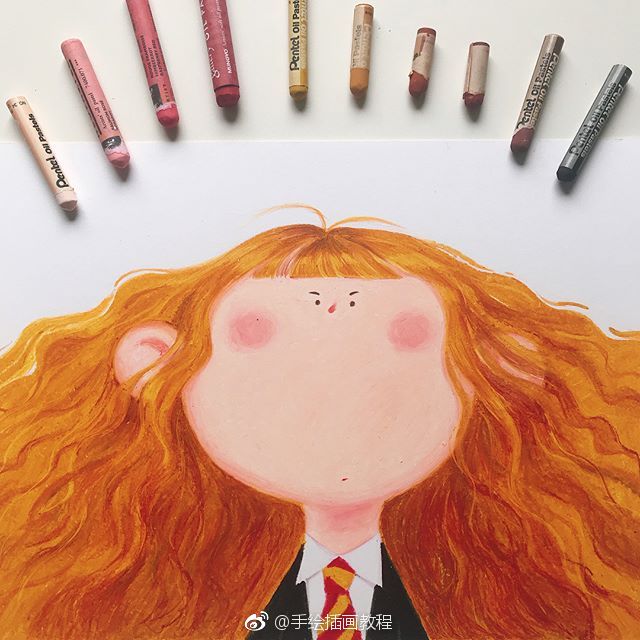 惊艳油画棒作品,超美油画棒作品