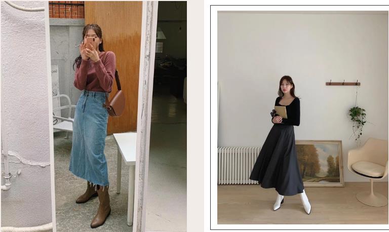 裙子靴子夏季,裙子靴子搭配夏季