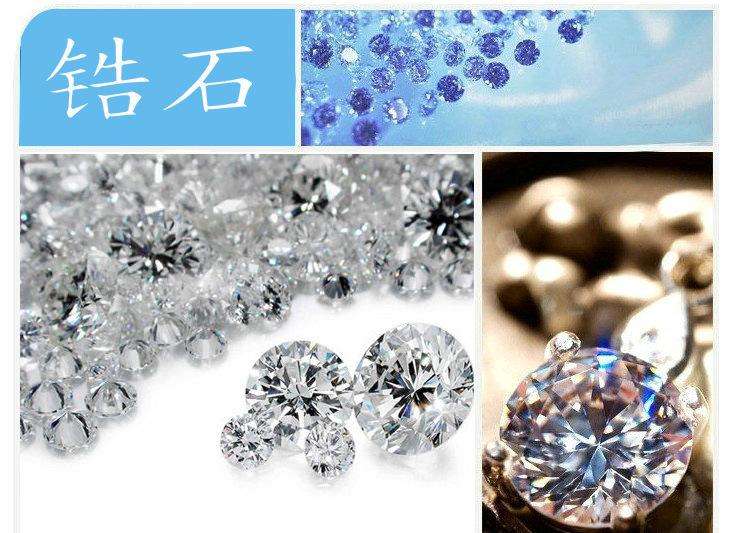钻石锆石莫桑石,莫桑石和锆石肉眼怎么区分