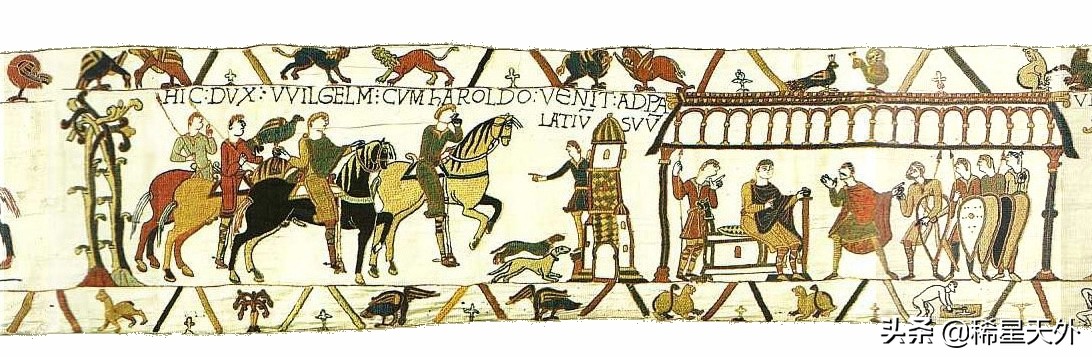 巴约挂毯历史,巴约挂毯图片