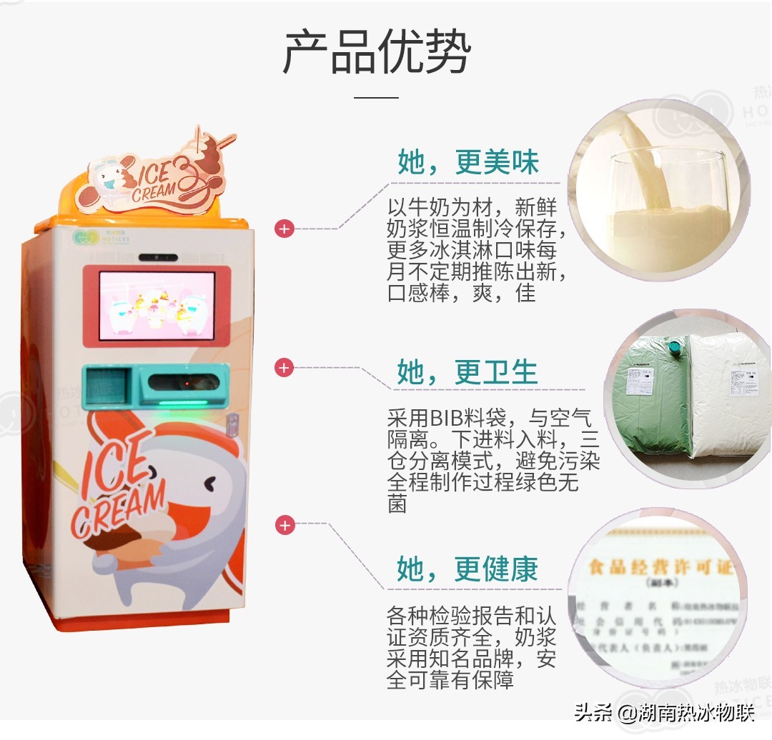 自动化冰淇淋机,自动冰淇淋机现状