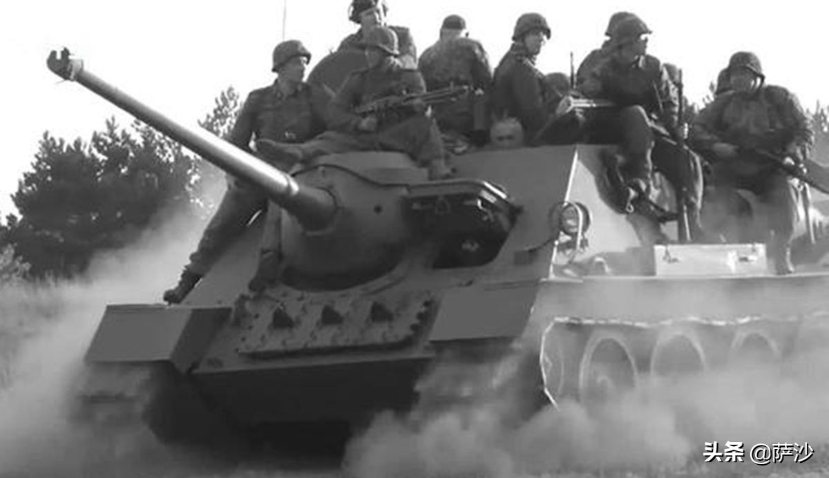su100坦克歼击车大战虎式坦克,二战德军坦克歼击车合集