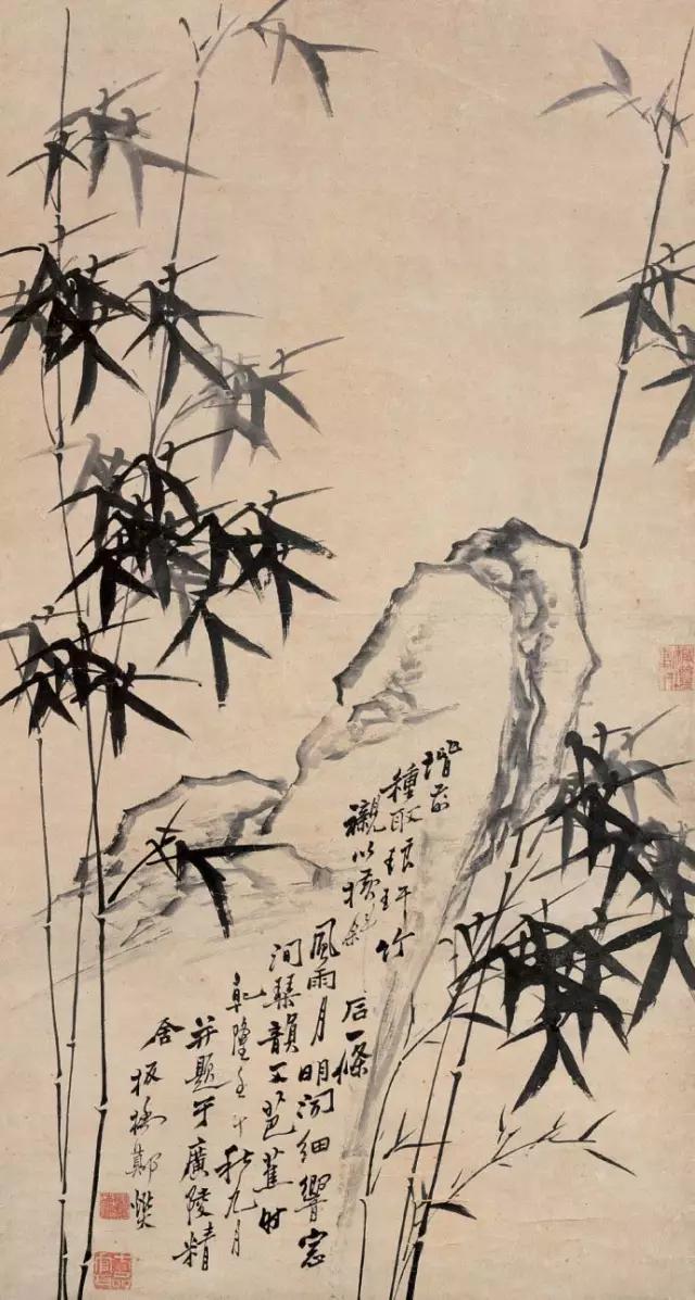 郑板桥画竹古今一绝,郑板桥竹画鉴赏