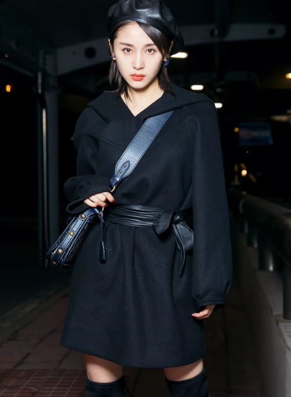 鞠婧祎同款贝雷帽戴法,鞠婧祎同款贝雷帽正确戴法