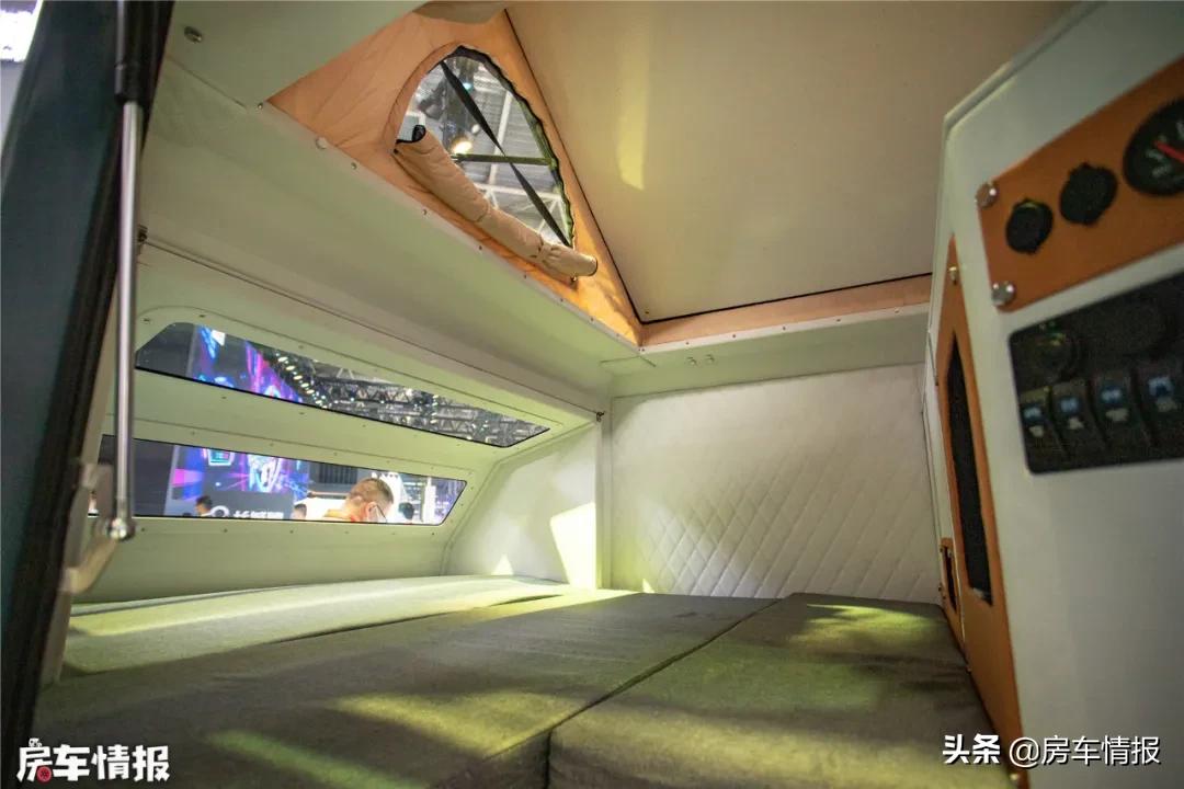 2022新款长城炮柴油版房车价格,最新款长城炮单排升顶房车