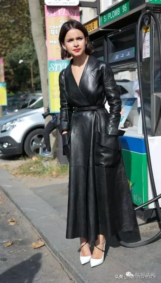 红色长大衣和黑色长大衣哪个好看,小个子穿长大衣怎么搭配好看