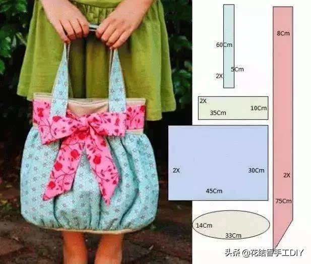 布艺手工：20款简单的拼布包，都能自己做，附4款裁剪图