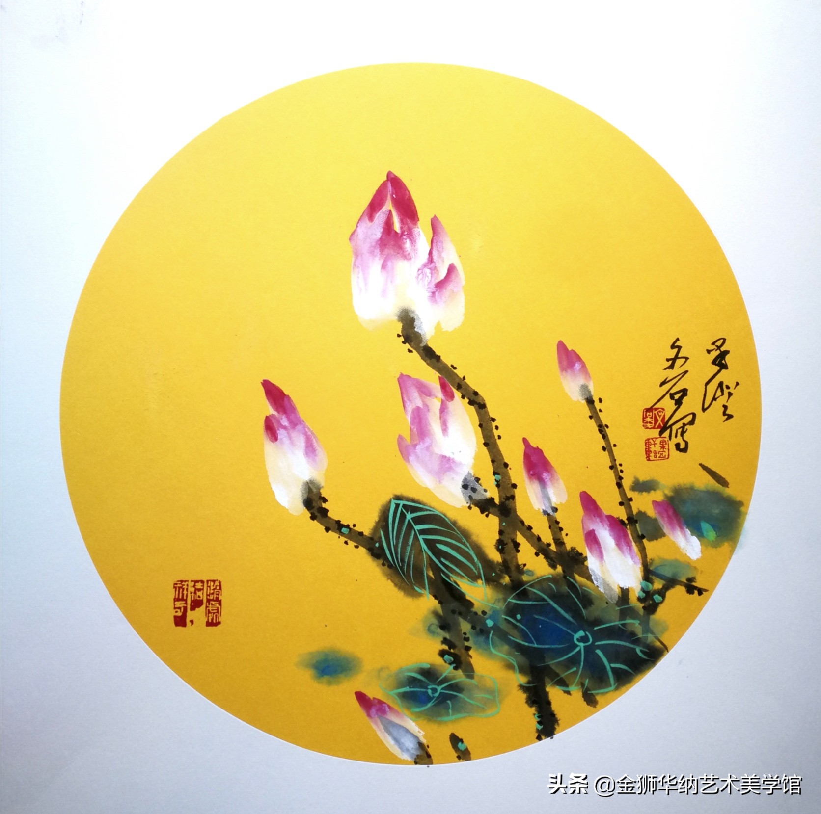 国画中的文石,文石书画家