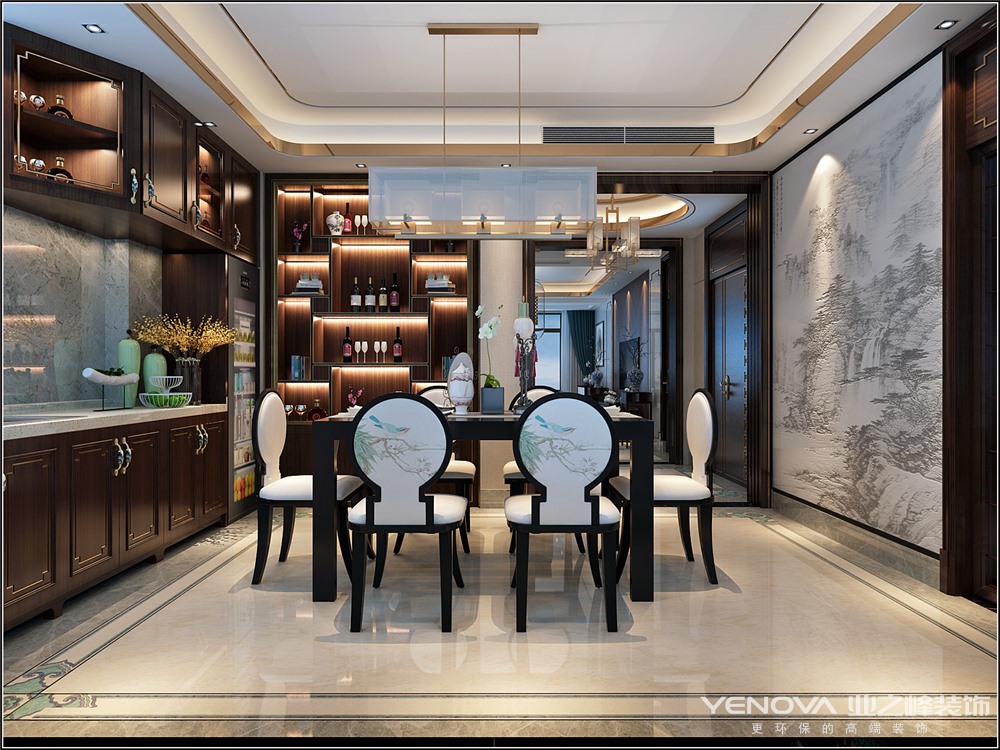 曲江金水湾175m2现代简约,小户型现代简约中式