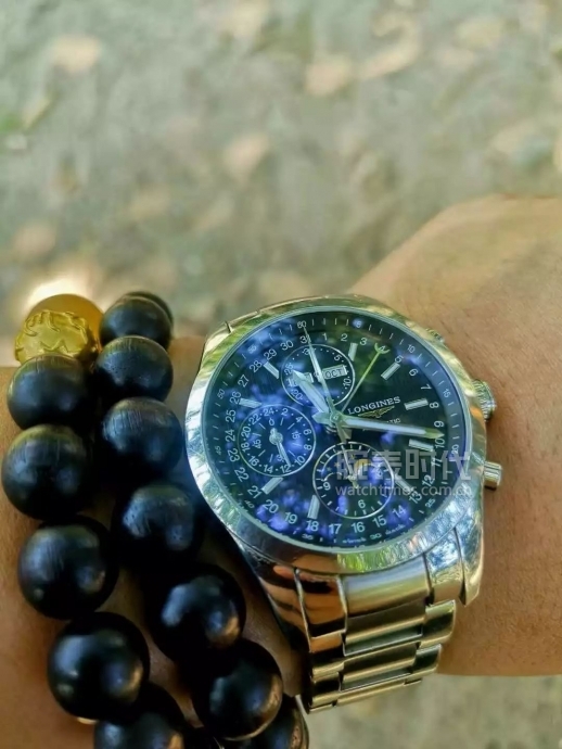 浪琴康铂18k金表799美版,浪琴康铂八针月相值得入手吗