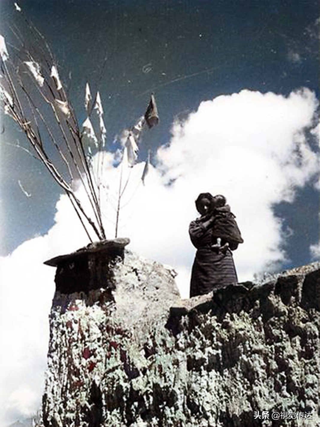 18张令人叹为观止的彩色老照片,令人震撼的65年前西藏高清彩照