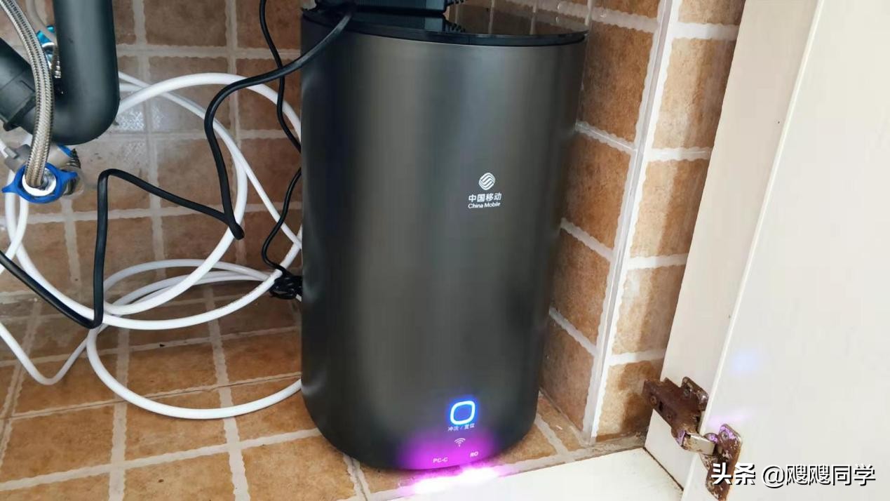 中国移动推出自有品牌净水器,大通量反渗透智能APP,全流程体验