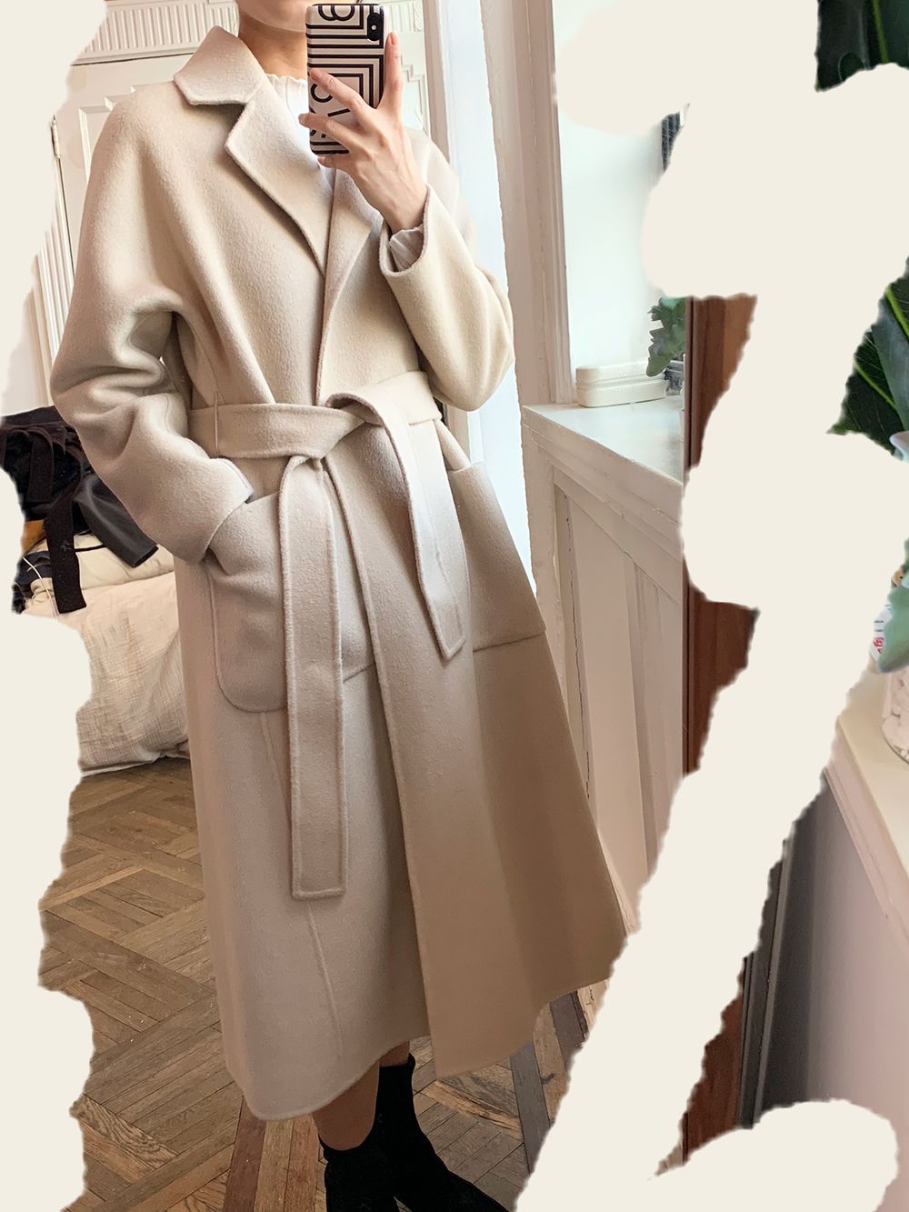 深卡其色大衣内搭什么颜色毛衣,格子大衣内搭什么颜色的毛衣好