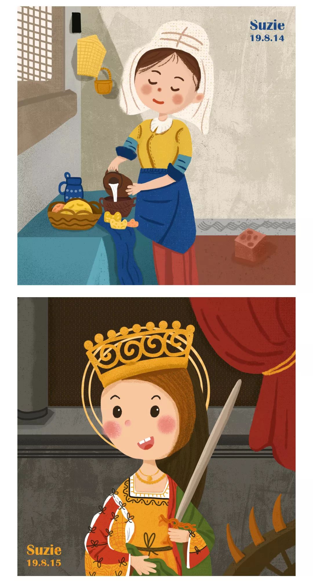 有了这款笔刷,世界名画皆可画(附笔刷*载下**)