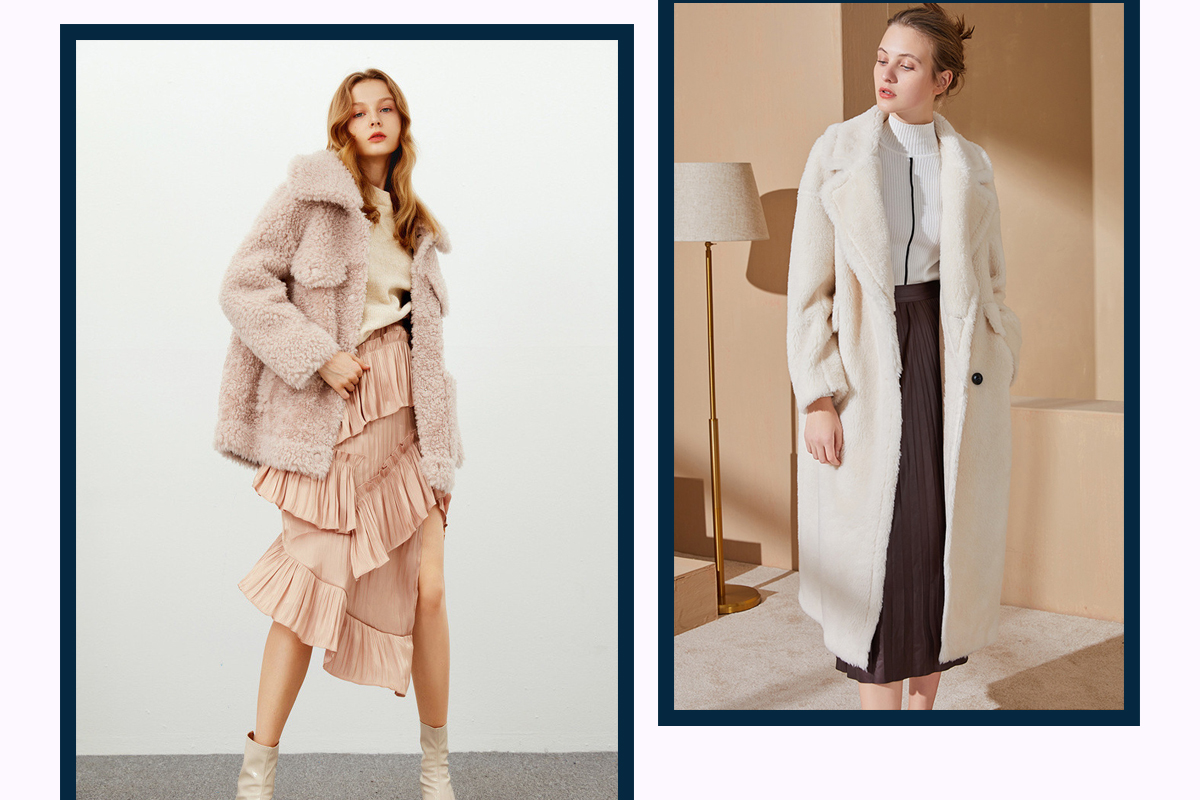 羊羔毛外套怎么改款式,羊羔绒衣服外套怎么改造