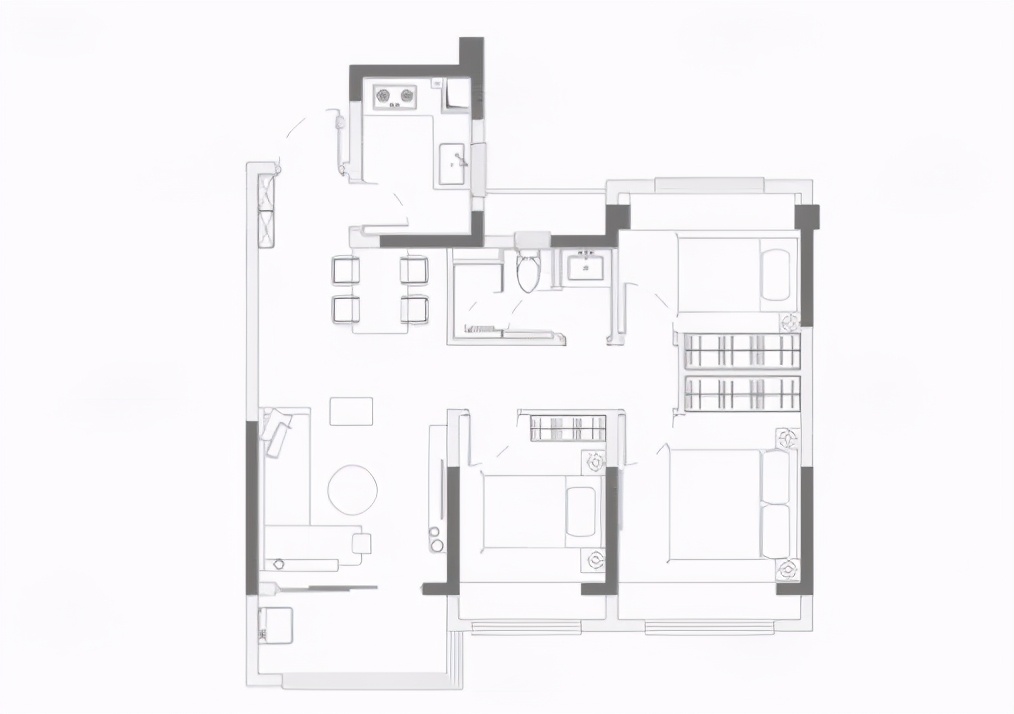 新希望锦麟芳华2房138平出售,苏州园区锦麟芳华
