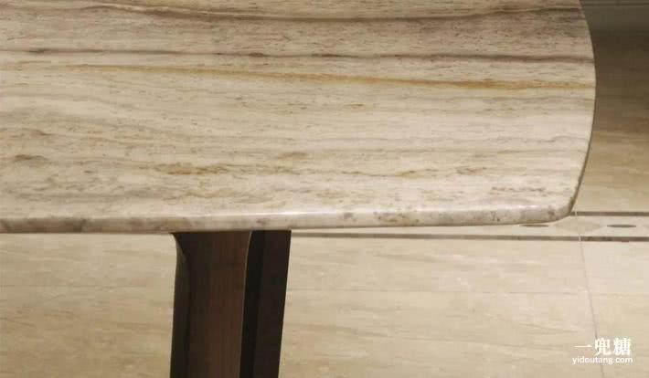 雪山灰大理石圆餐桌,佛山雪山蓝大理石圆餐桌