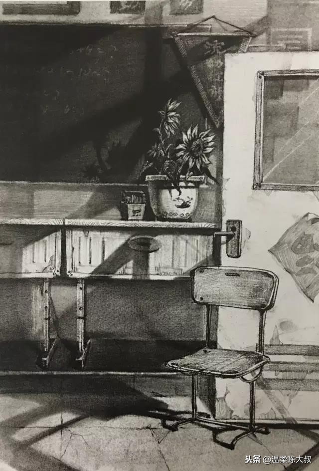 清华美院设计素描2015年高分卷,清华美院校考设计高分试卷