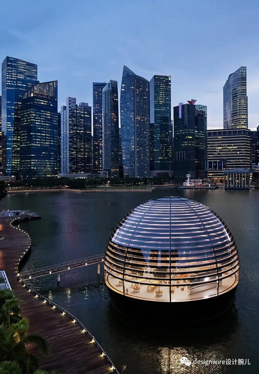 全球第一家苹果水上直营店在哪里,全球第一水上零售店