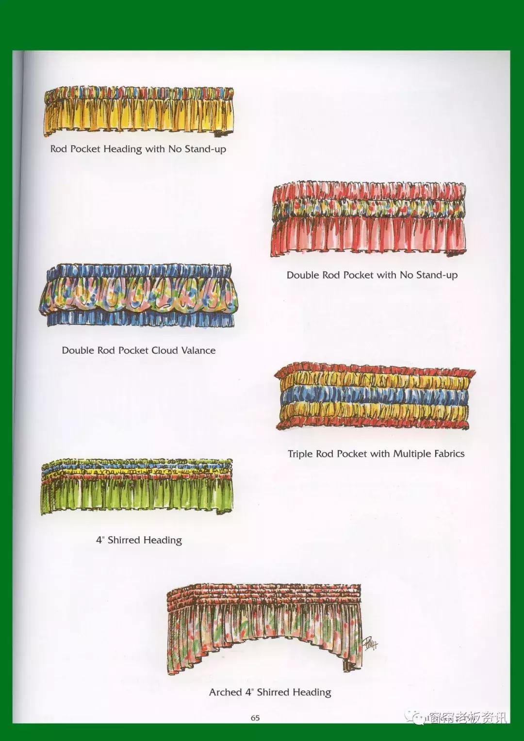 稍微复杂好看的窗帘帘头,好看又简单的窗帘帘头制作