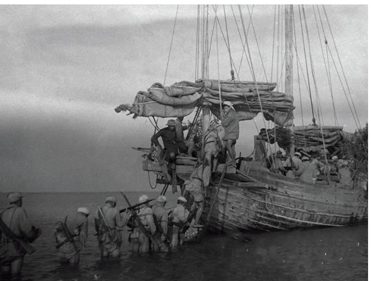 琼崖纵队渡海先锋营,琼崖纵队和解放军登岛部队会师地