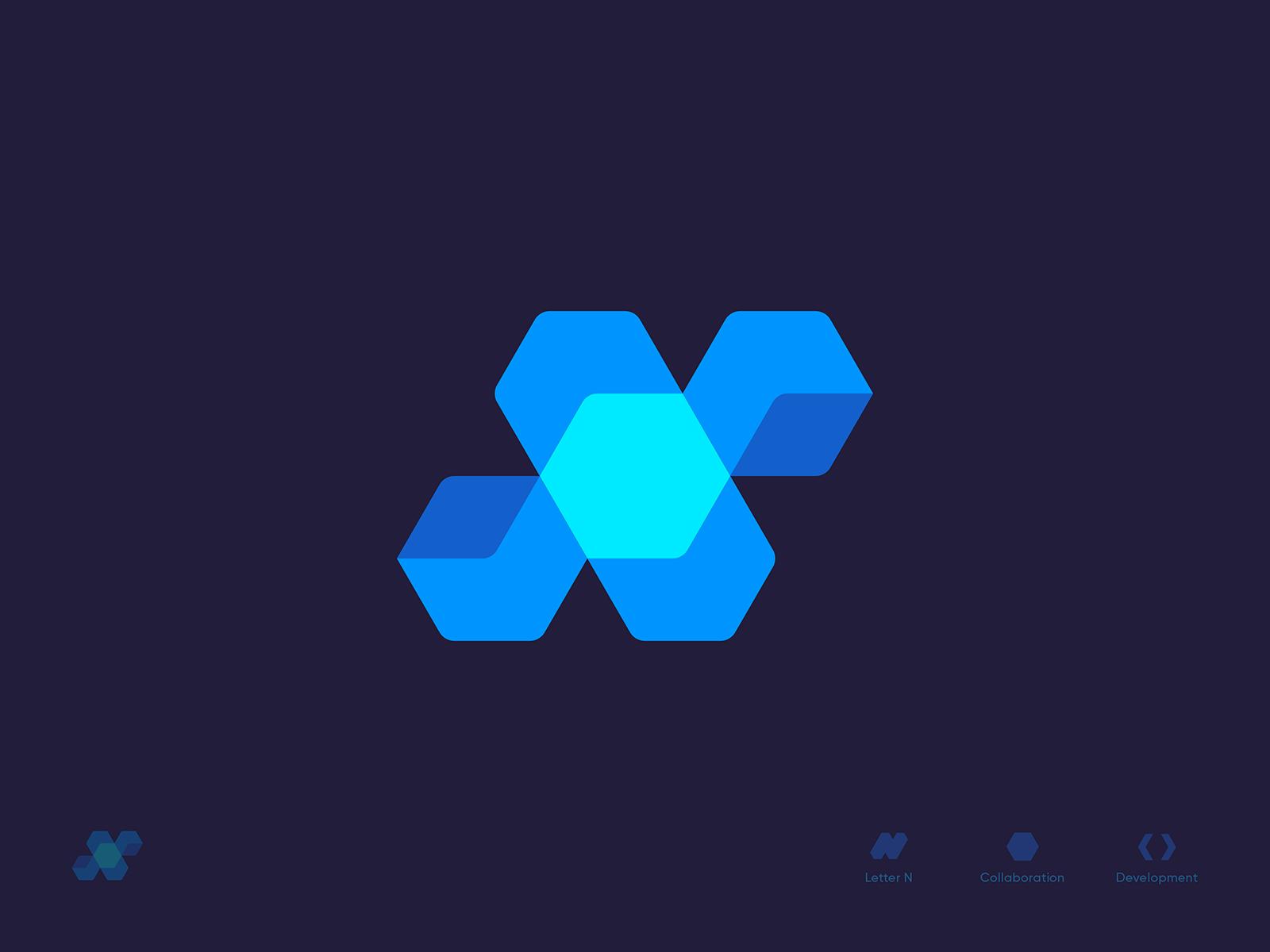 有科技感的小马图形设计logo,用m和x设计一款科技感logo