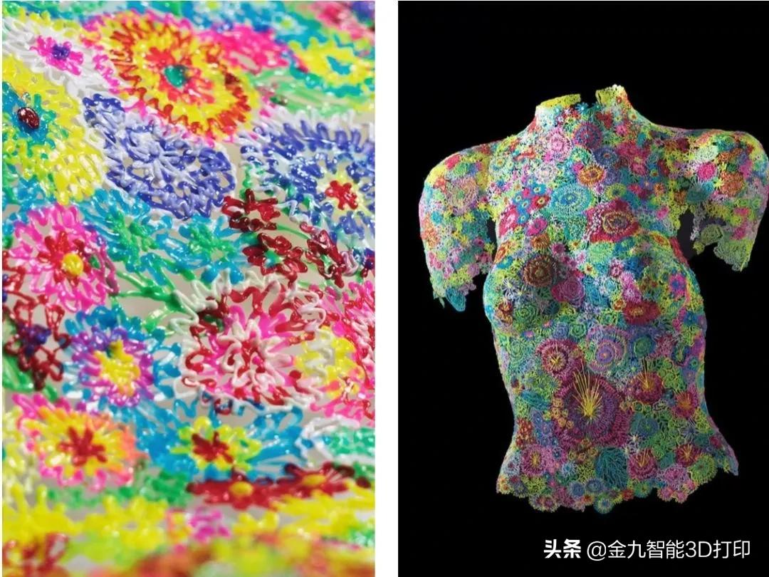 以精神分裂为灵感，用3D打印笔描绘灵魂曲线、人性色泽