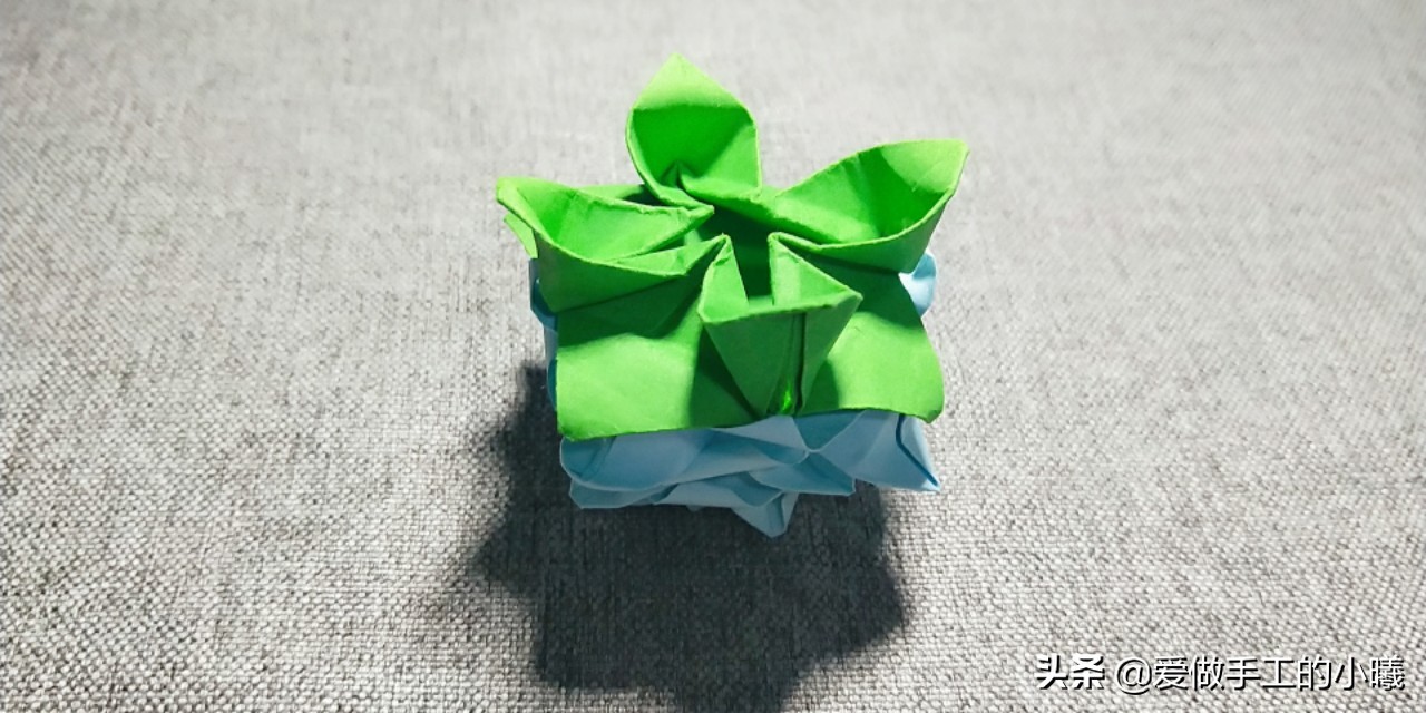 折纸王子折纸五瓣玫瑰花,玫瑰花折纸教程图解千纸鹤